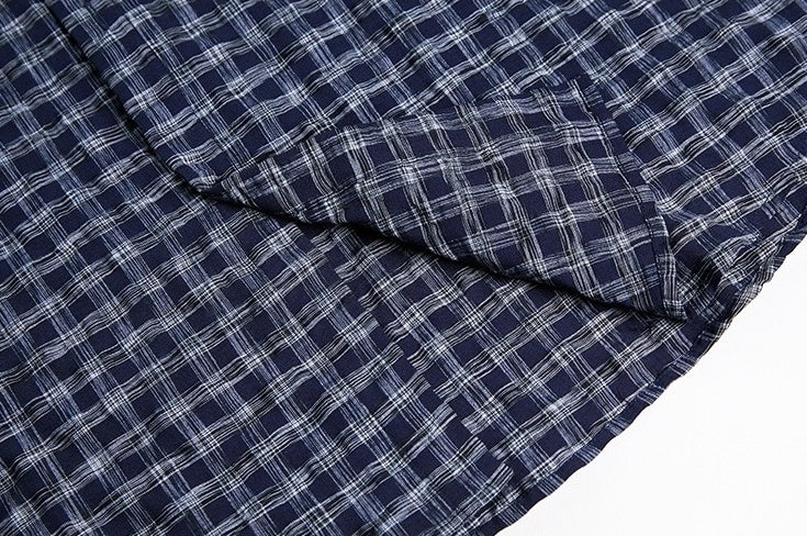 Casual Striped Plaid Shirt Collection