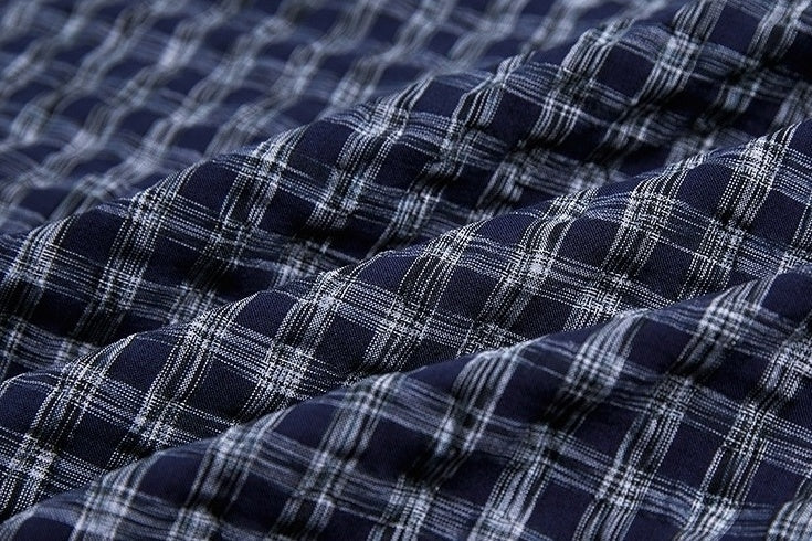 Casual Striped Plaid Shirt Collection