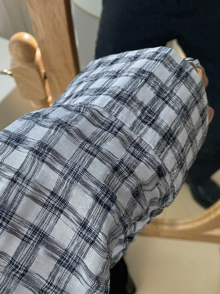 Casual Striped Plaid Shirt Collection