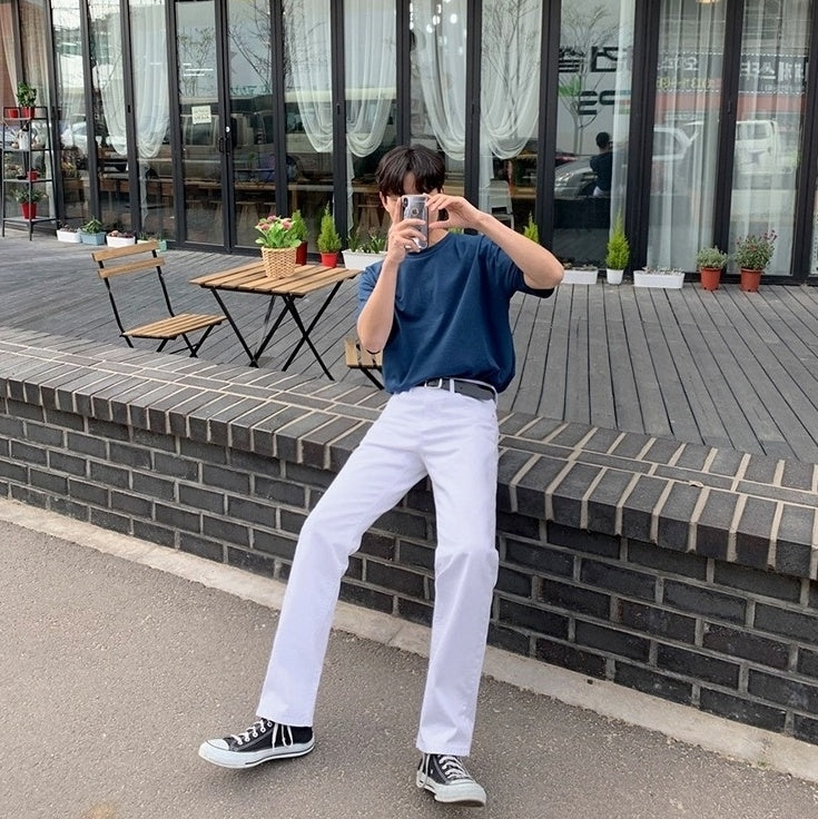 Casual Summer Straight Cargo Pants