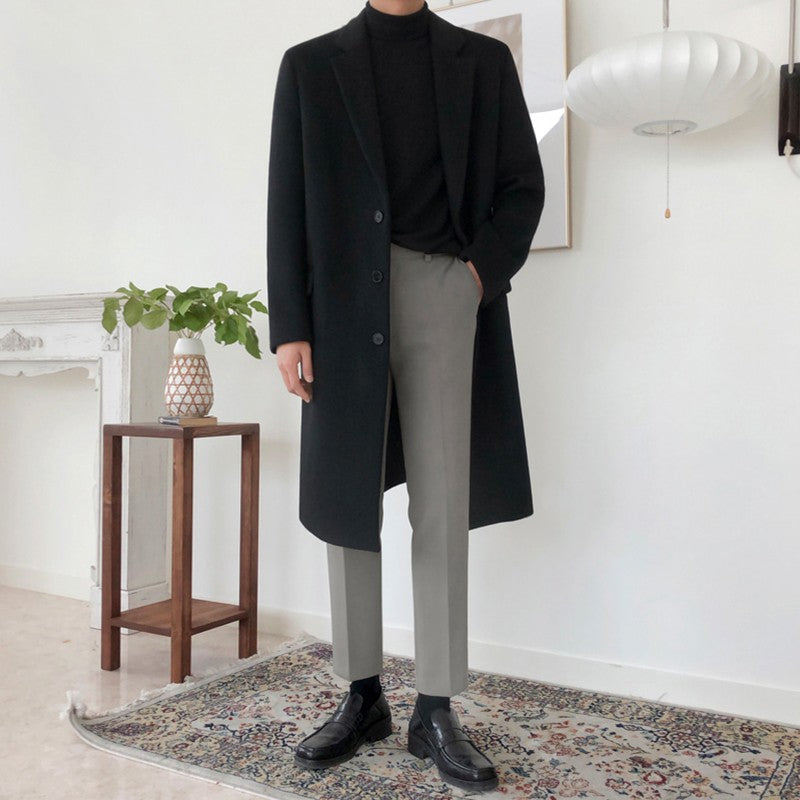 Casual Tailored Trousers With Draped Effect