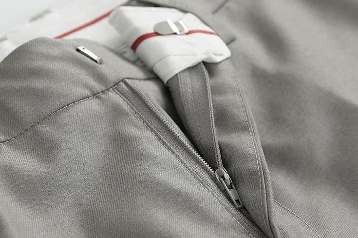 Casual Tailored Trousers With Draped Effect