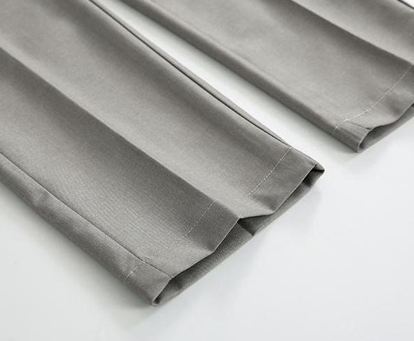 Casual Tailored Trousers With Draped Effect