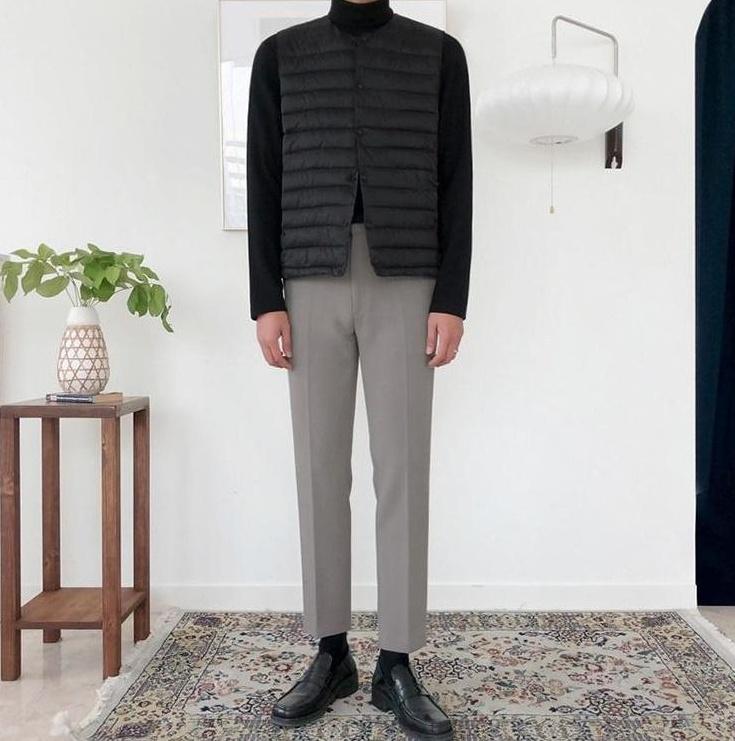 Casual Tailored Trousers With Draped Effect
