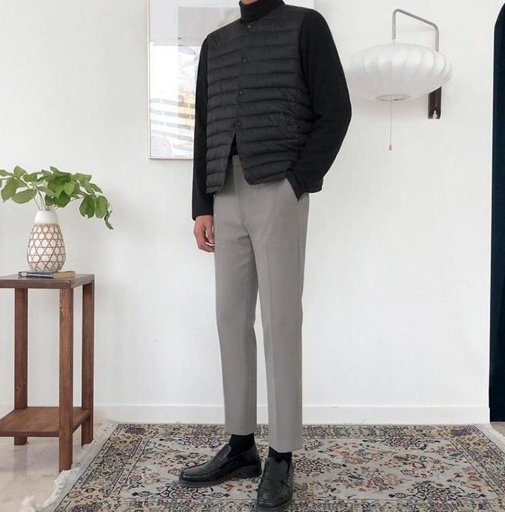 Casual Tailored Trousers With Draped Effect