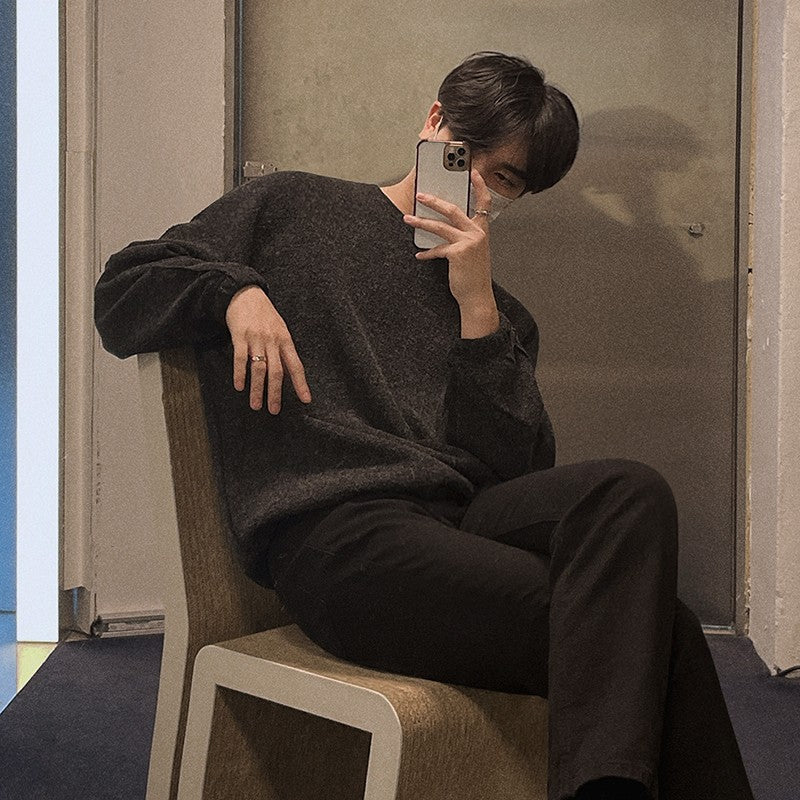 Casual Thick Pullover Sweatshirt