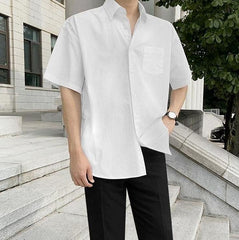Casual Trendy Short Sleeve Shirt