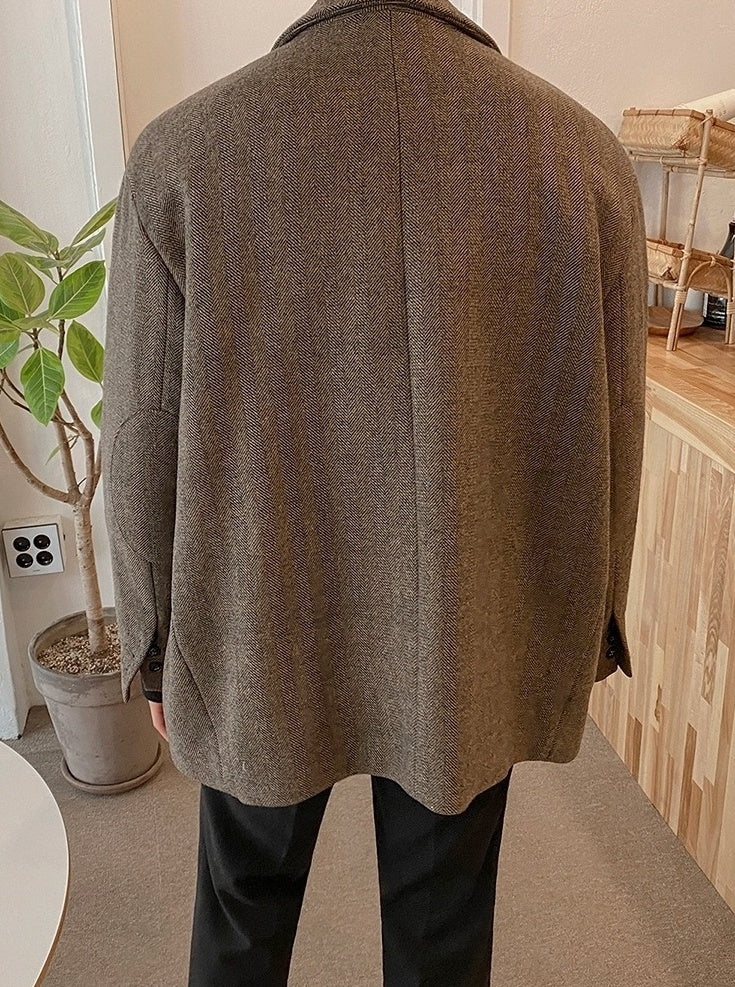 Casual Vintage Blazer Jacket