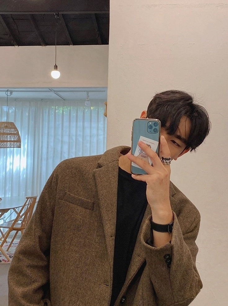 Casual Vintage Blazer Jacket