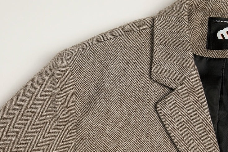 Casual Vintage Blazer Jacket