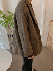 Casual Vintage Blazer Jacket