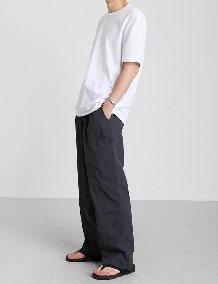 Casual Wideleg Cargo Pants