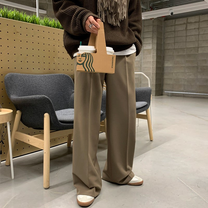 Casual Wideleg Trousers