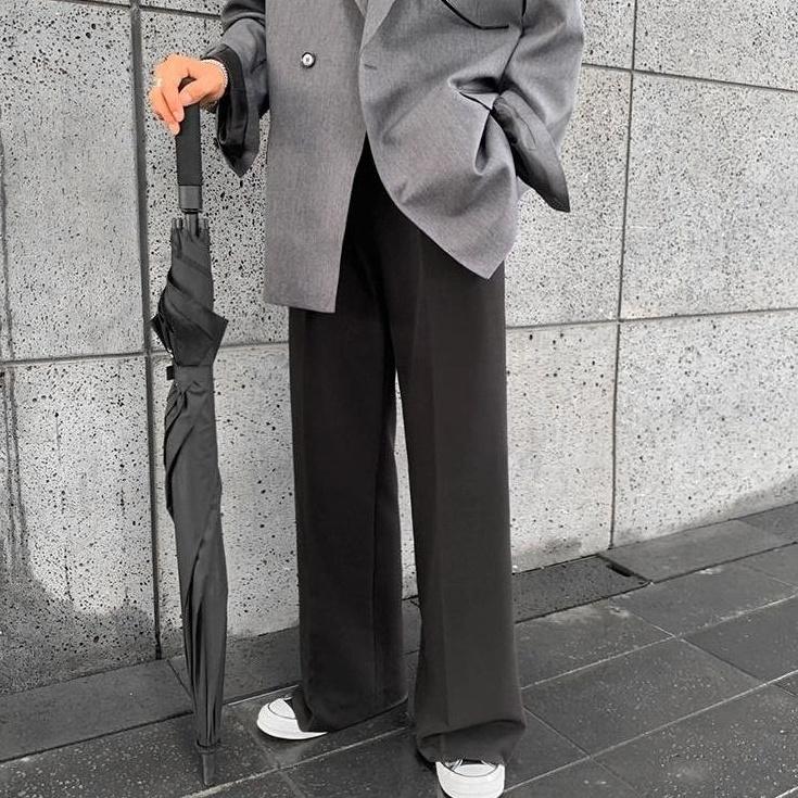 Casual Wideleg Trousers