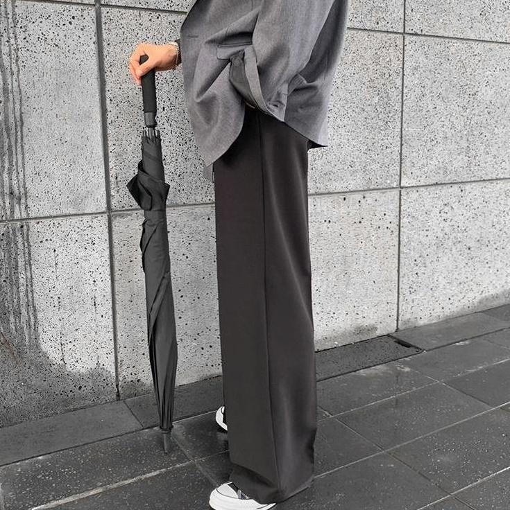 Casual Wideleg Trousers