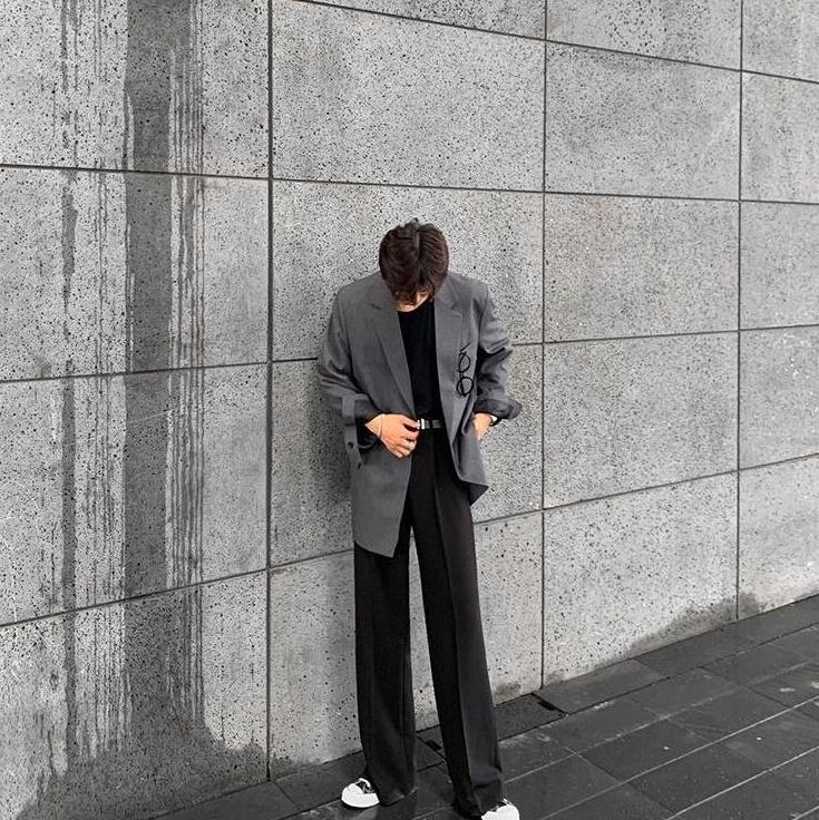 Casual Wideleg Trousers
