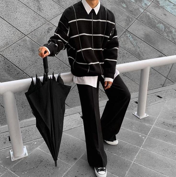 Casual Wideleg Trousers