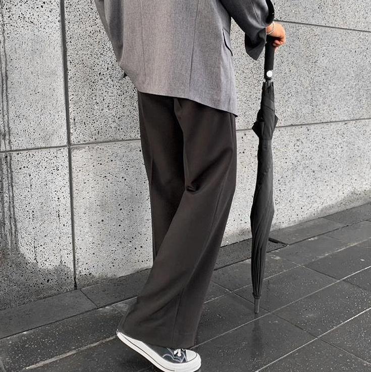 Casual Wideleg Trousers