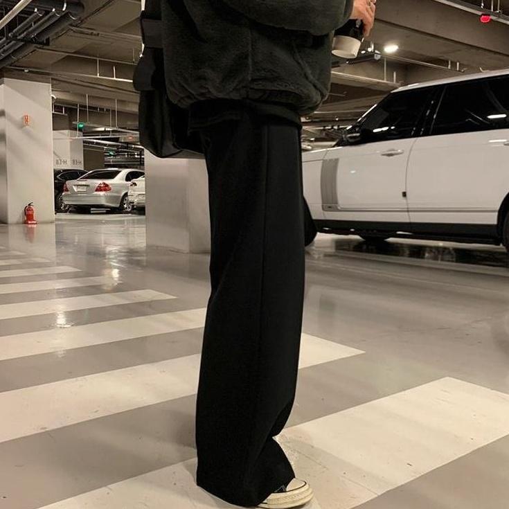 Casual Wideleg Trousers