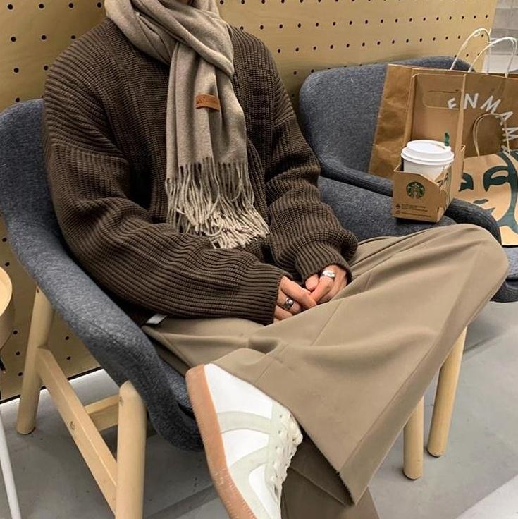 Casual Wideleg Trousers