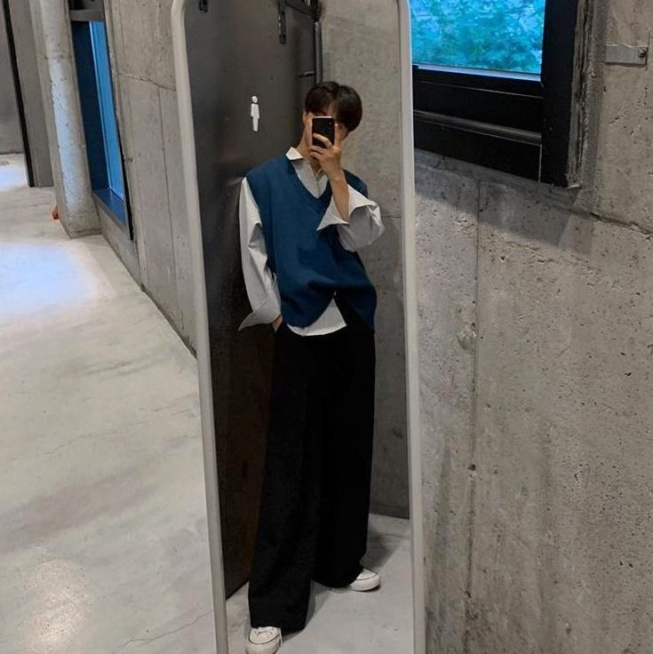 Casual Wideleg Trousers