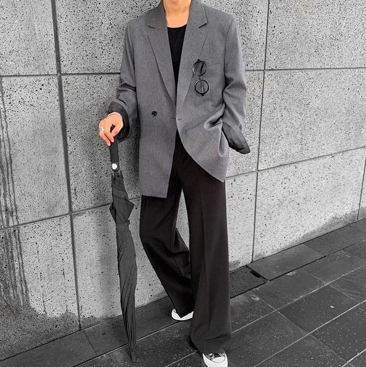 Casual Wideleg Trousers