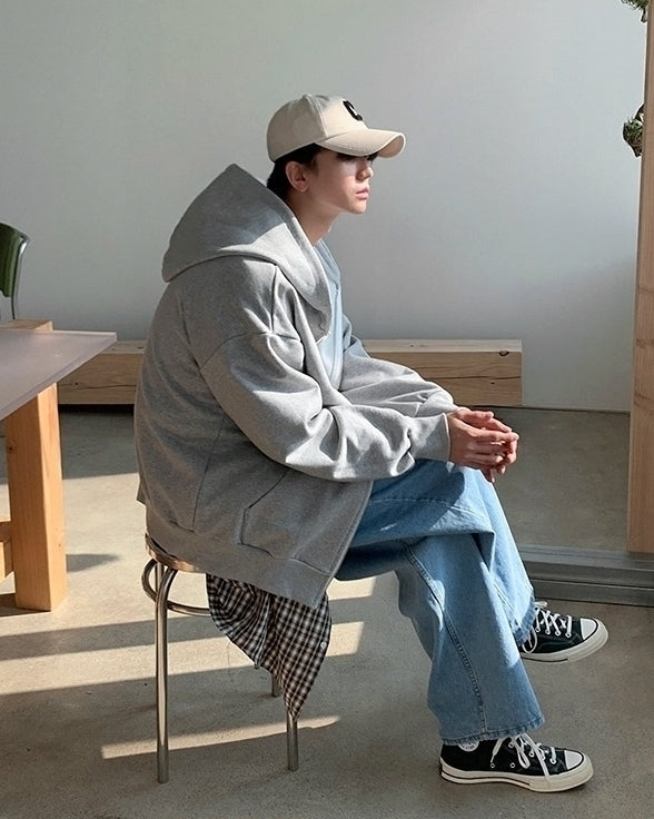 Casual Zip Hoodie