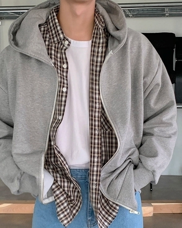 Casual Zip Hoodie