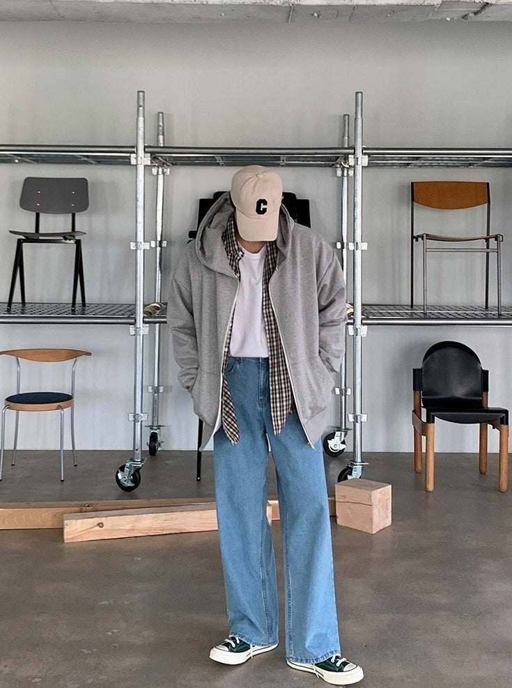 Casual Zip Hoodie