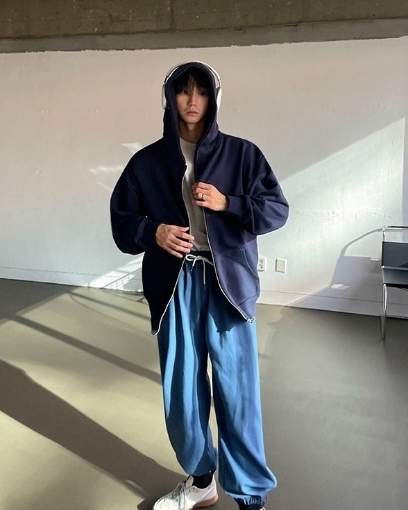 Casual Zip Hoodie