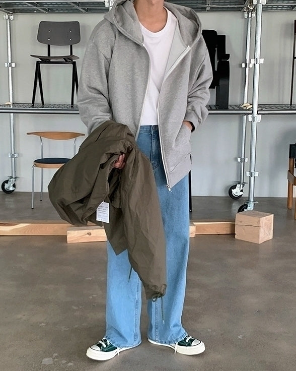 Casual Zip Hoodie