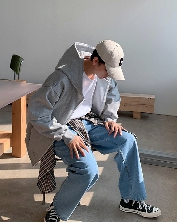 Casual Zip Hoodie