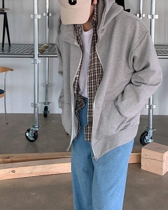 Casual Zip Hoodie
