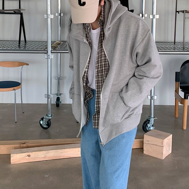 Casual Zip Hoodie