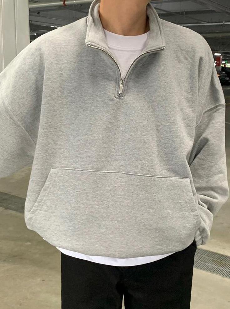 Casual Zip Pullover Jacket