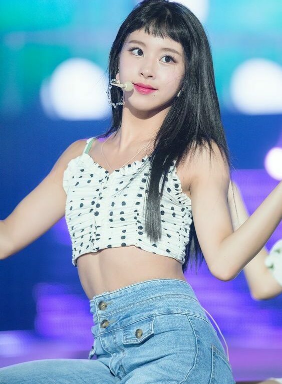 White Crop Top With Dots
