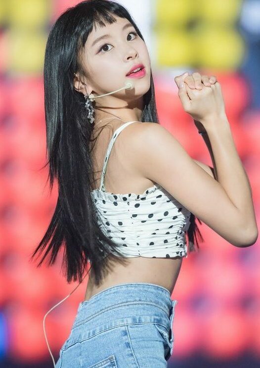 White Crop Top With Dots