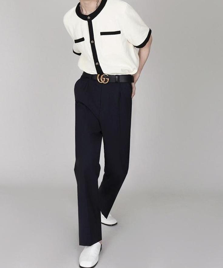 Chic Cardigan Short Sleeve T-Shirt