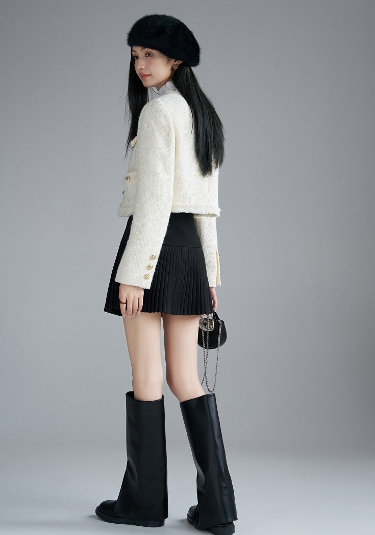 Chic French Style Elegant Winter Jacket