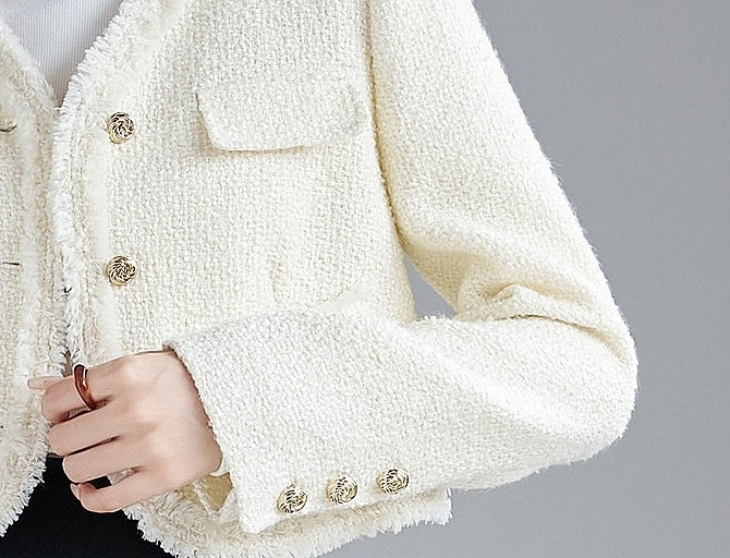 Chic French Style Elegant Winter Jacket