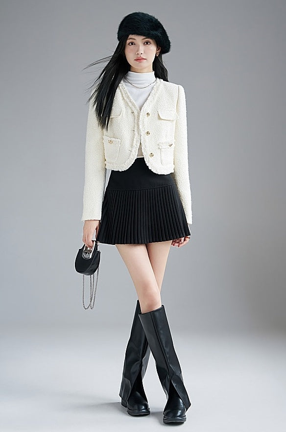 Chic French Style Elegant Winter Jacket
