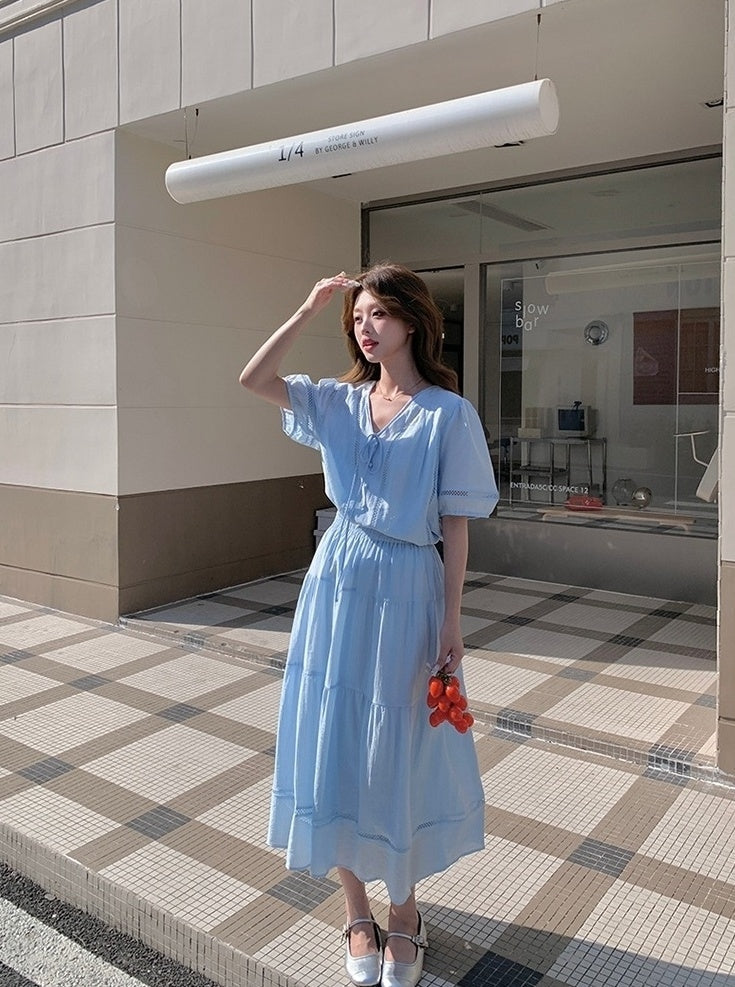 Chic Stylish Relaxed Shirt And Skirt Set
