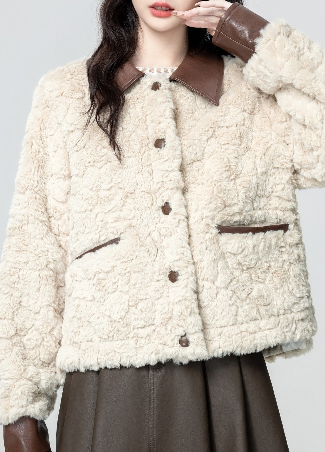 Chic Warm Thick Collar Winter Jacket