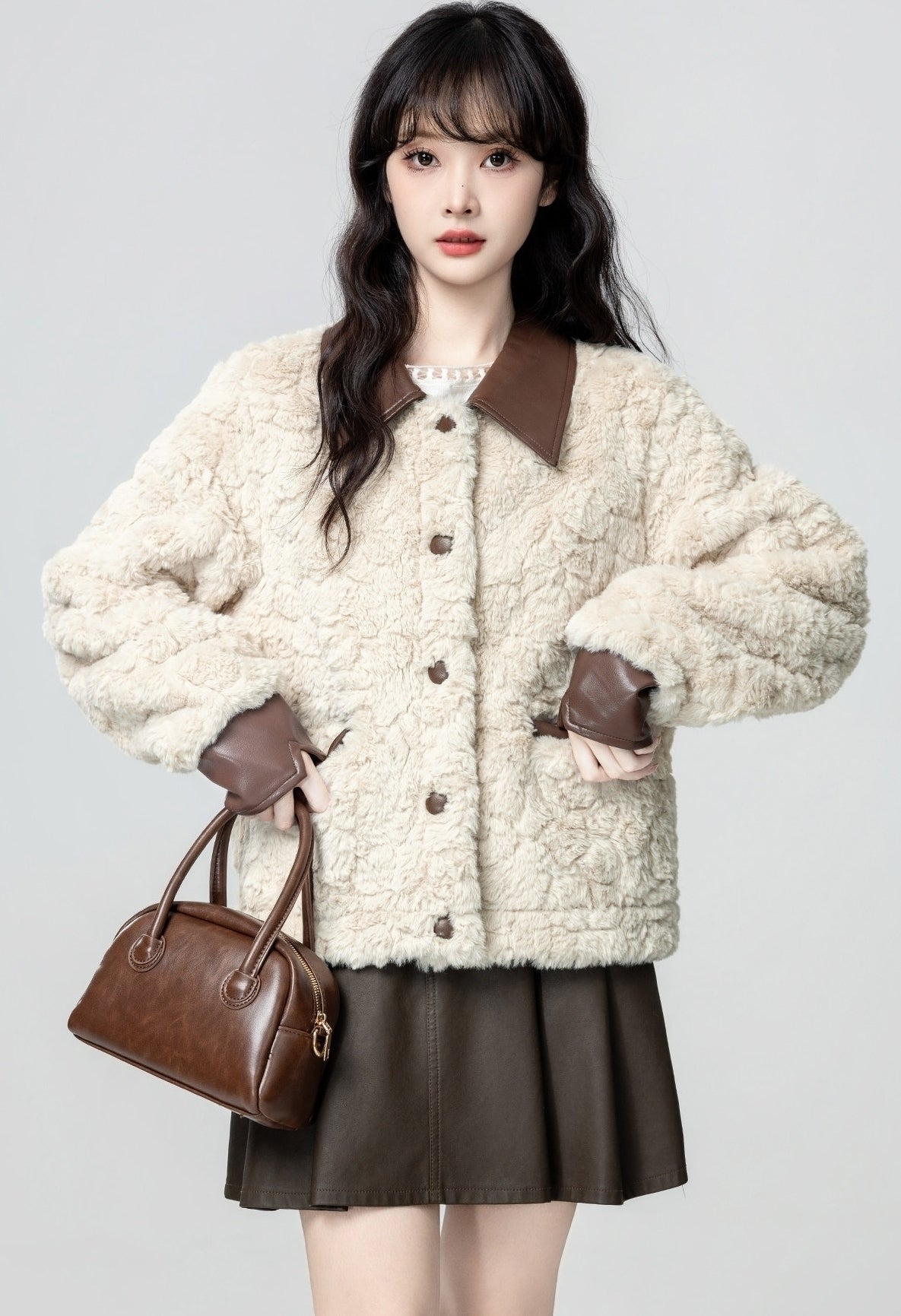 Chic Warm Thick Collar Winter Jacket