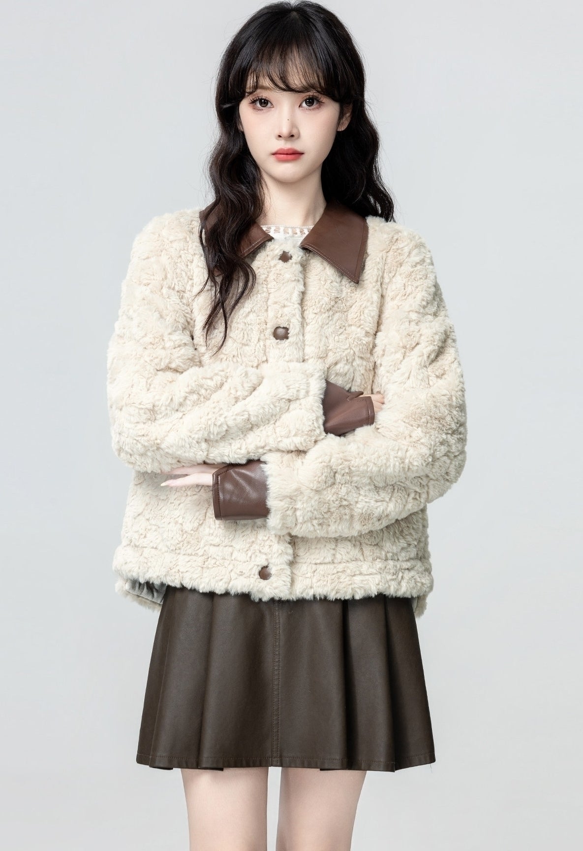 Chic Warm Thick Collar Winter Jacket