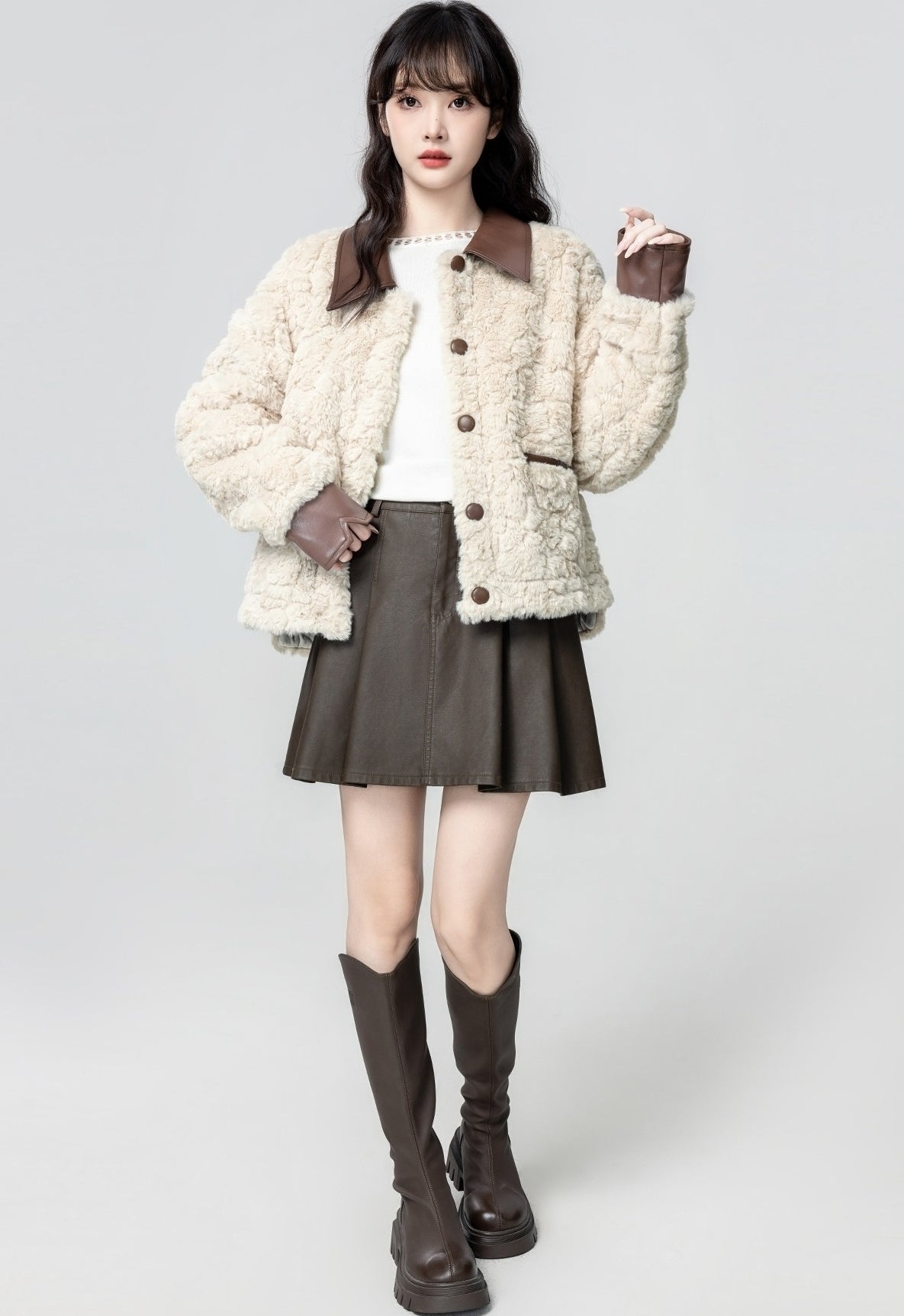 Chic Warm Thick Collar Winter Jacket