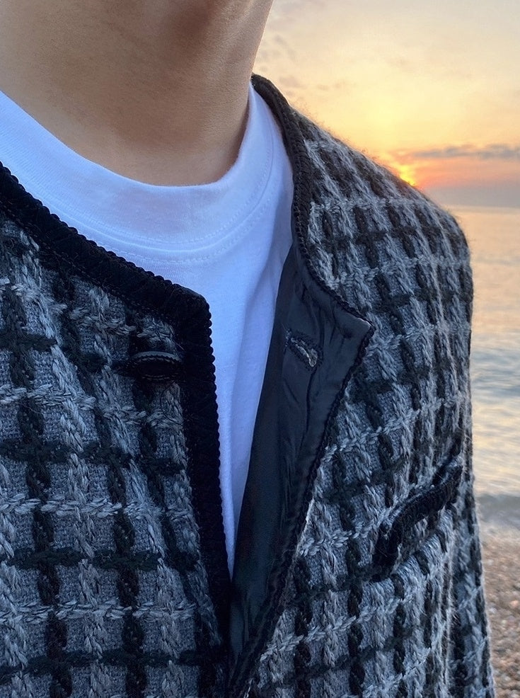 Chic Woven Jacket For Casual Style