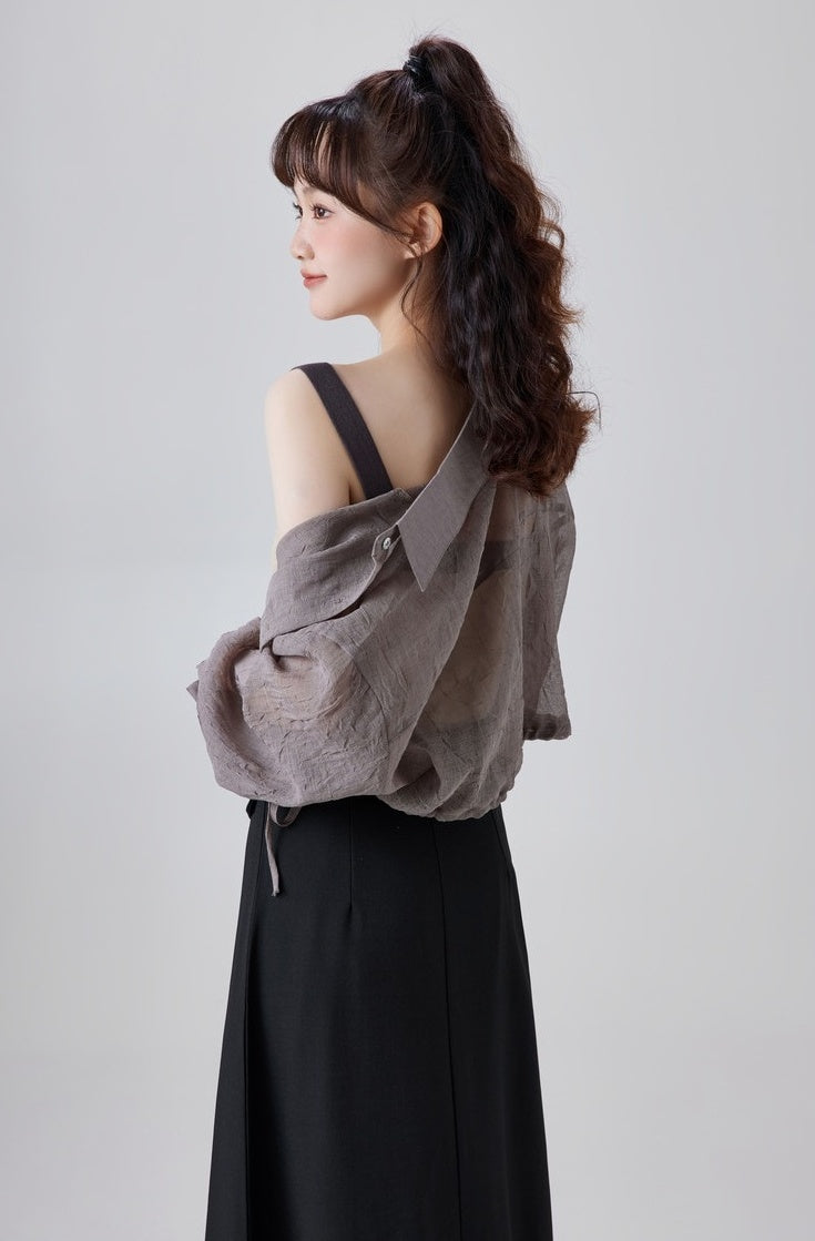 Chiffon Summer Sheer Cardigan Jacket