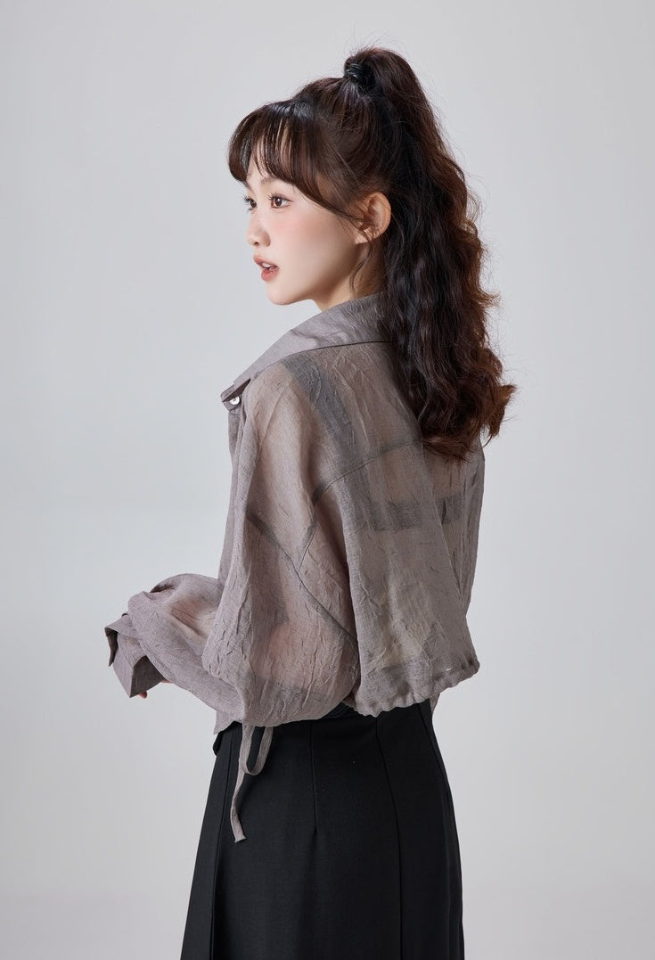 Chiffon Summer Sheer Cardigan Jacket
