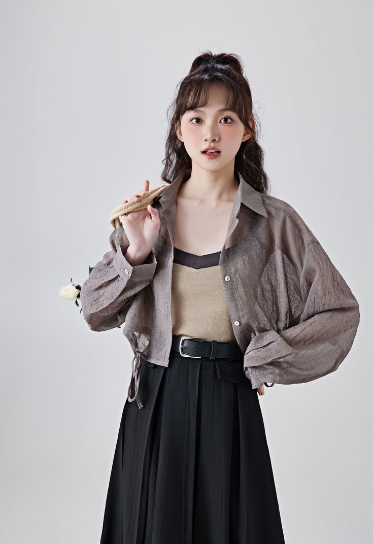 Chiffon Summer Sheer Cardigan Jacket